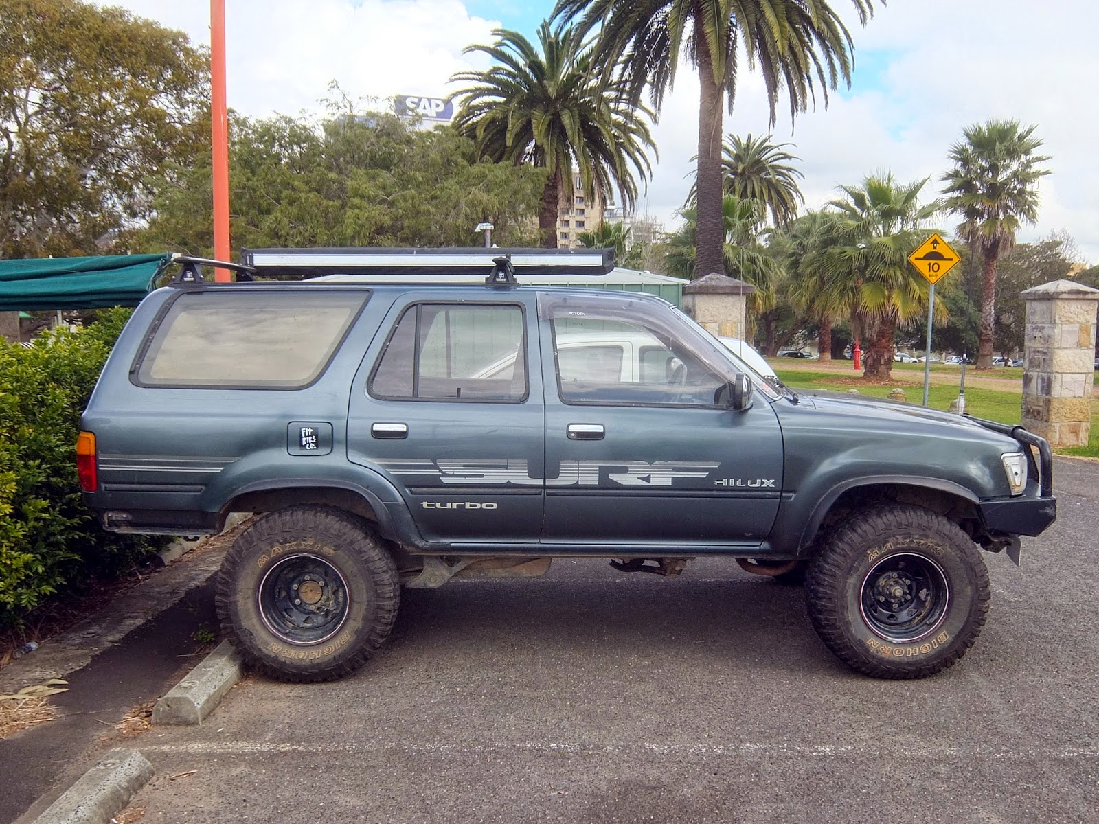 Toyota hilux surf тюнинг