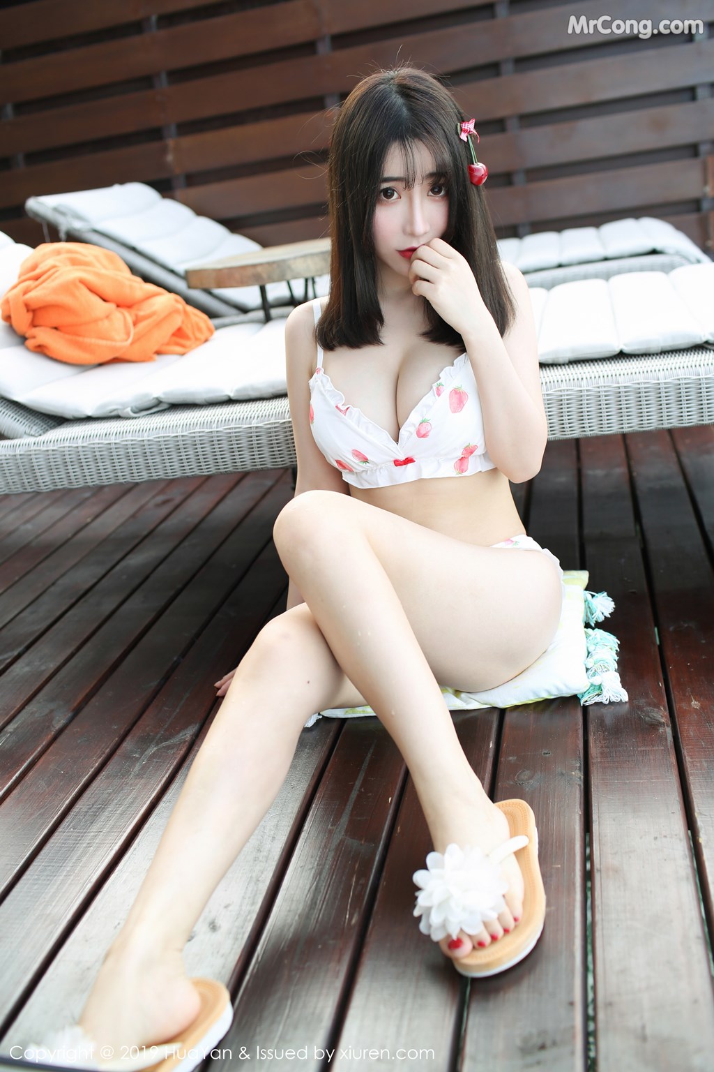 HuaYan Vol.070: 绯 月樱 -Cherry (56 pictures) photo 2-8