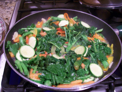 Delicious Broccoli Rabe & zucchini