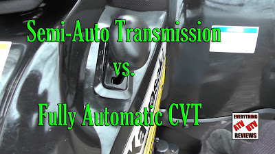 EVERYTHING ATV UTV REVIEWS: Semi-auto versus Fully Automatic CVT ATV