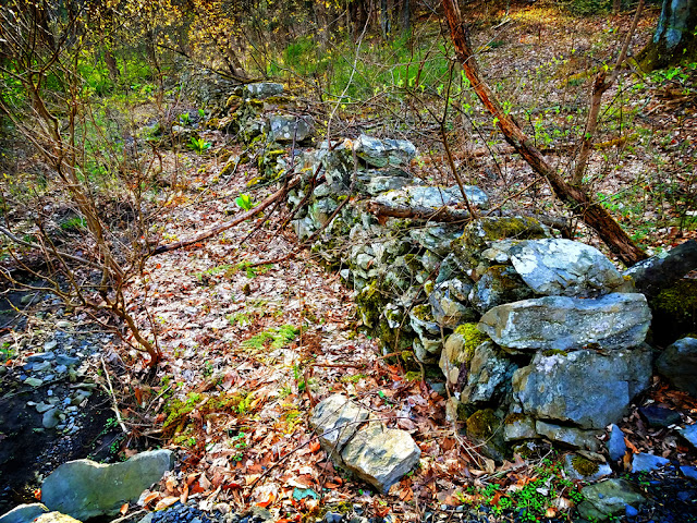 Old Stone Walls on the McDade Trail