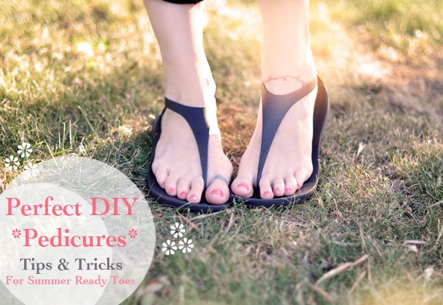 summer sandals, DIY at home pedicure tips and tricks