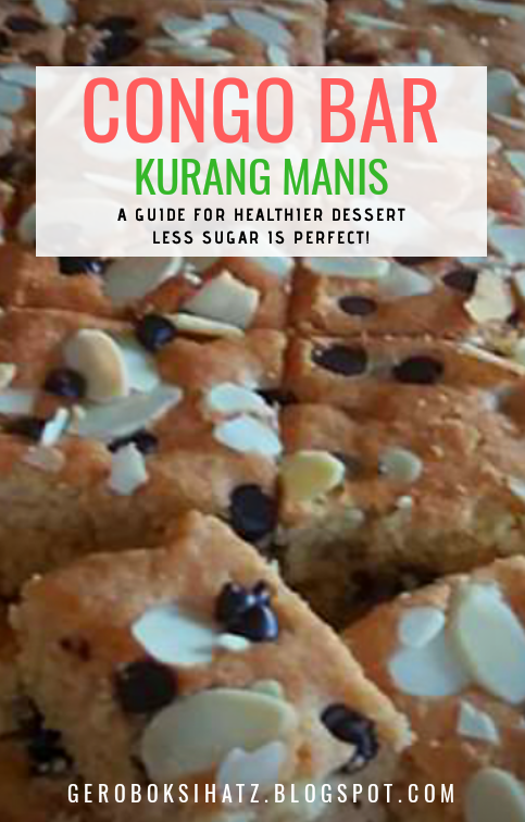 Resipi Congo Bar Azlina Ina Versi Kurang Manis