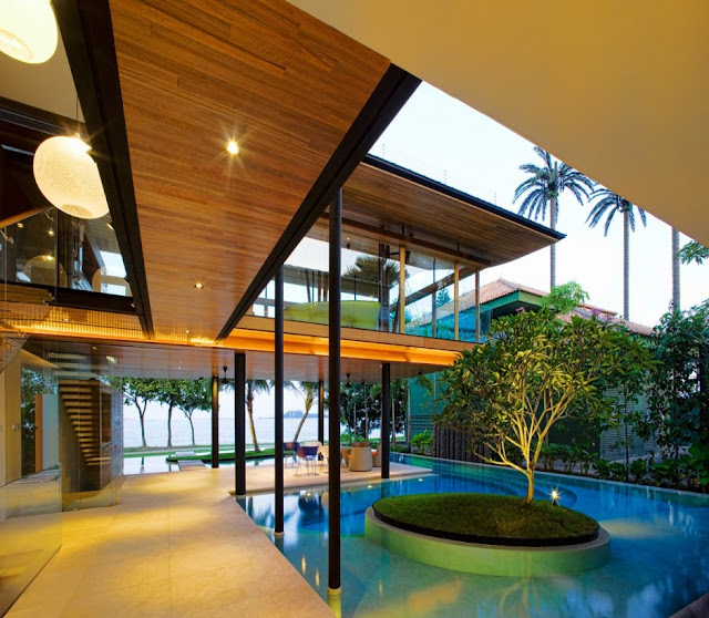 Modern luxury tropical house