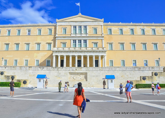 Lady in Syntagma Square