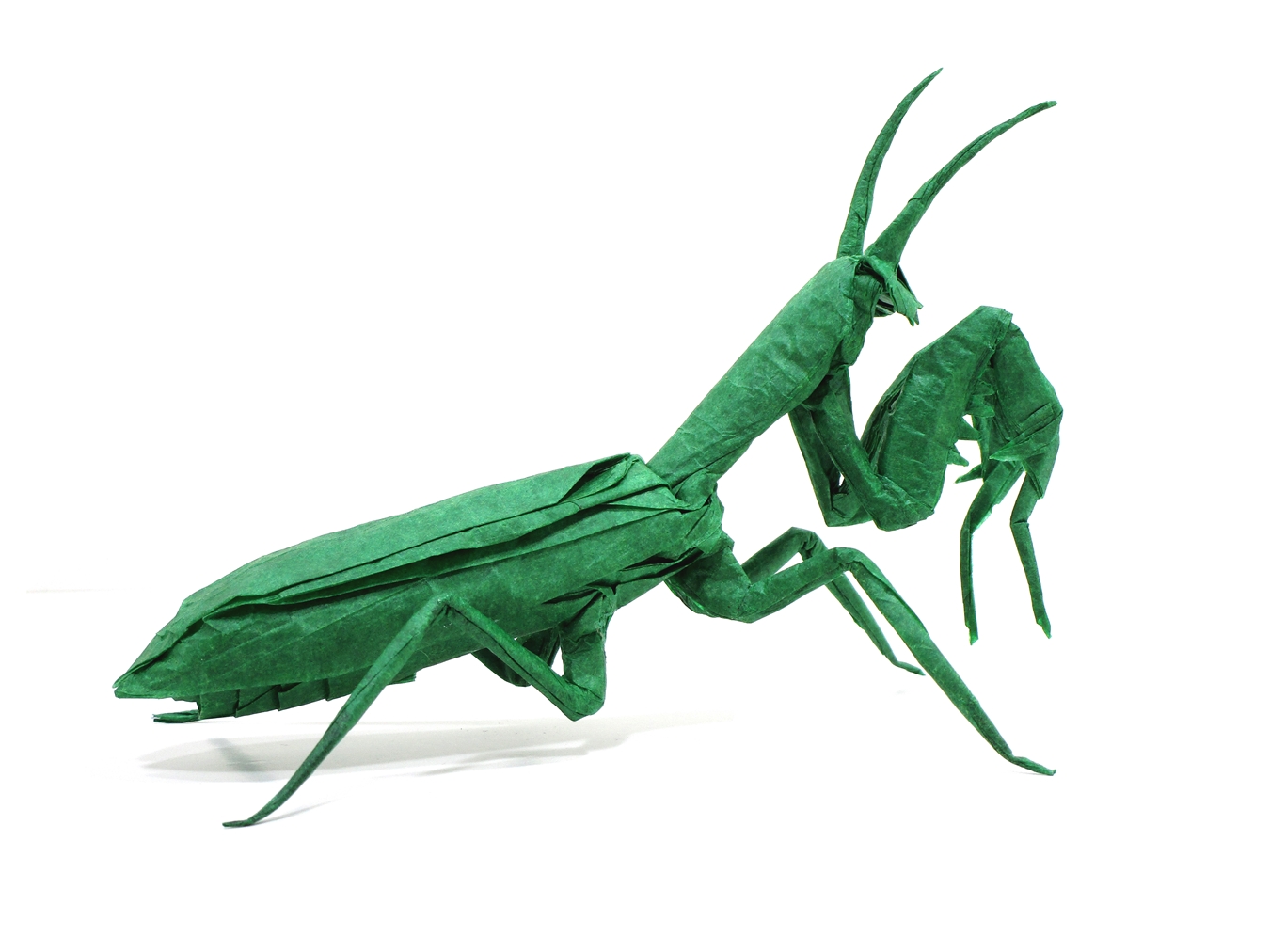 MarianoMi mundo el Origami Praying Mantis (video tutorial)
