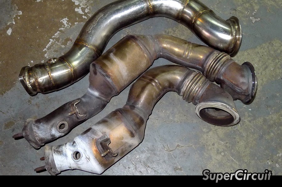 SUPERCIRCUIT Exhaust Pro Shop: BMW 335i (E92) Twin Turbo Downpipe