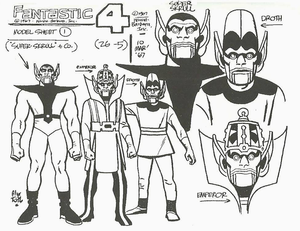 Saturday Mornings Forever Fantastic Four 1967 Ben escapes, releases the others and the klaw is here to vanquish the fantastic 4 with his solidifying sonic waves.