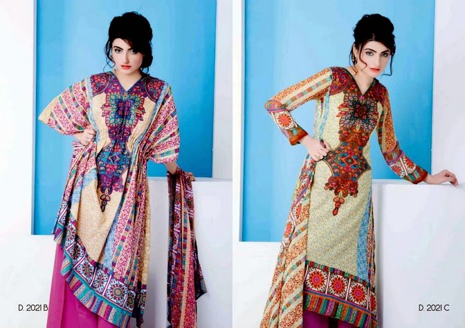 New Pk-Fashion: Sitara Cotton Queen Lawn 2014 - 2nd Volume | Queen ...