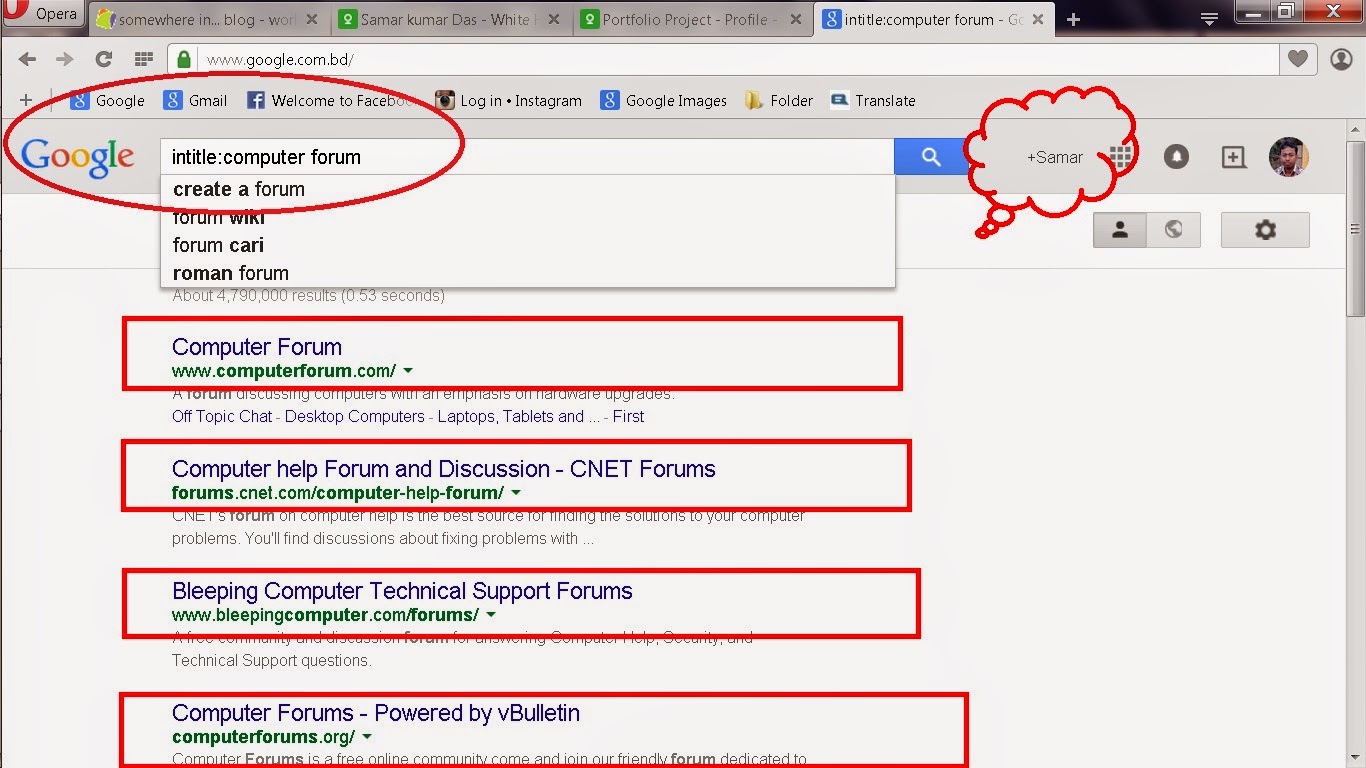 Demo Project Of Forum Posting ( URL collection steps) FREELANCER