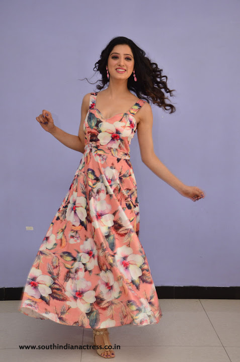 Richa Panai at Rakshaka Bhatudu Movie Pre Release