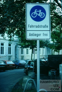 Fahrradstraße Bornstraße