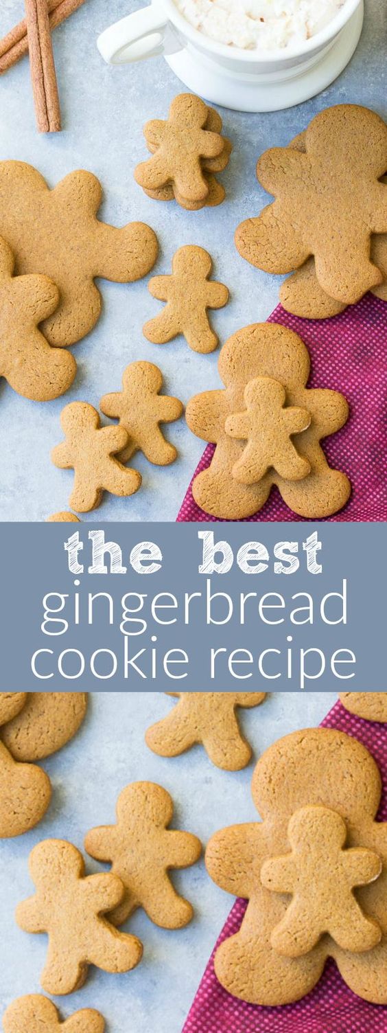 Our FAVORITE gingerbread cookie recipe!! Christmas Blog