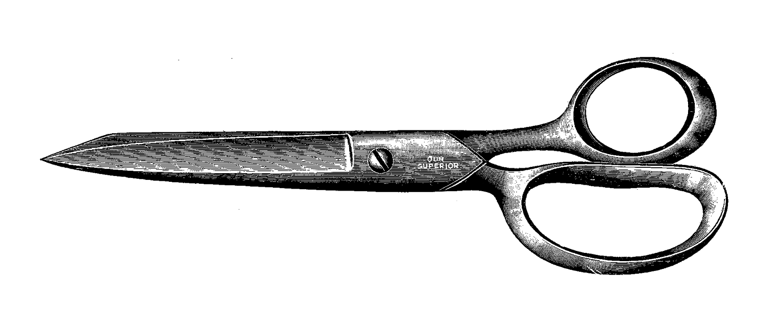 Antique Images Free Digital Image Transfers of Vintage Pair of Scissors