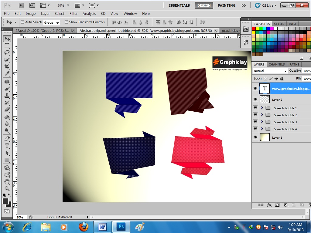 100+ free ribbons psd & vector files for your designs » css author Latest abstract free vector free download psd file - Graphiclay│all
