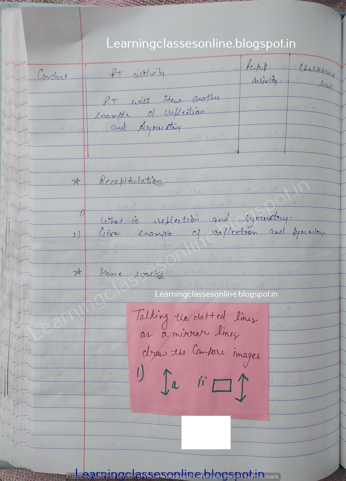 Lesson Plan For Maths In B Ed, Lesson Plan For Maths Class 10,