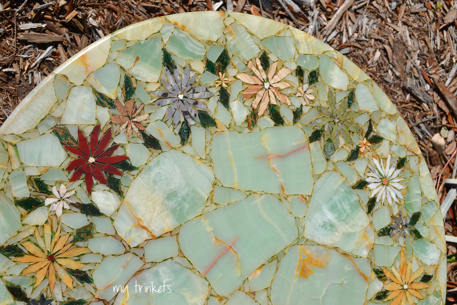 My Trinkets Mosaic Stone Art