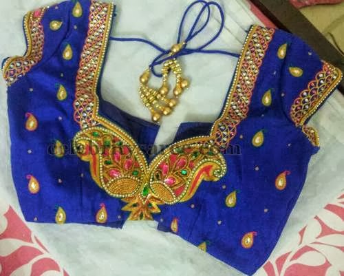 Eye Catching Saree Blouses - Saree Blouse Patterns