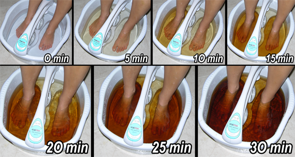 HOW TO FLUSH TOXINS FROM YOUR BODY THROUGH YOUR FEET 