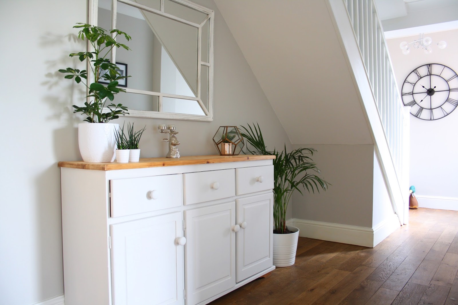 Grey Hallway Dulux Pebble Shore