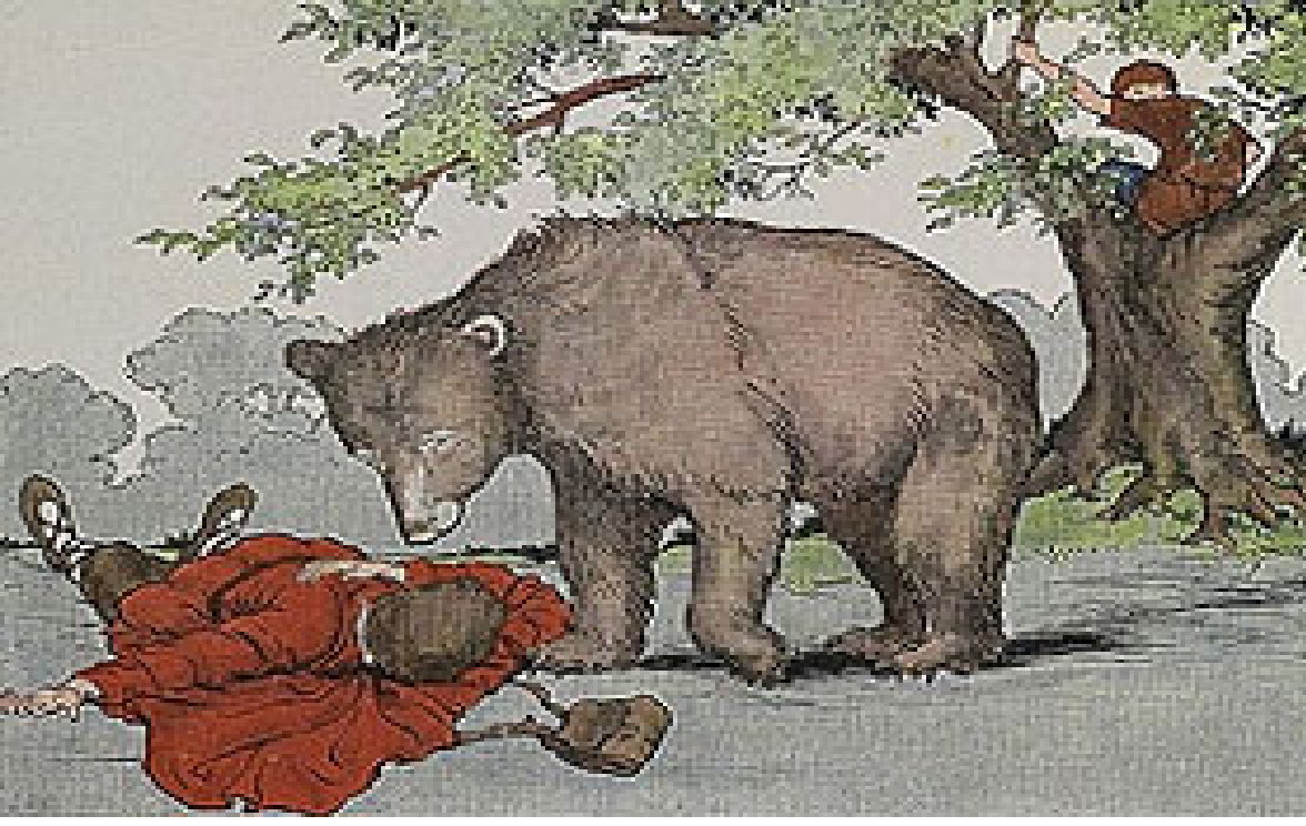 Educar Dois viajantes e o urso Educar Dois viajantes e o urso