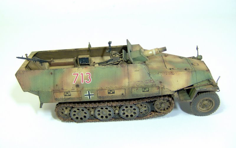 Gulumik Military Models: SdKfz 251/9 Ausf D 1/35 Tamiya - Gallery