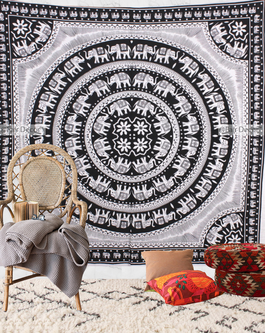 Fairdecor Mandala tapestries wall hangings and Round Mandala Types