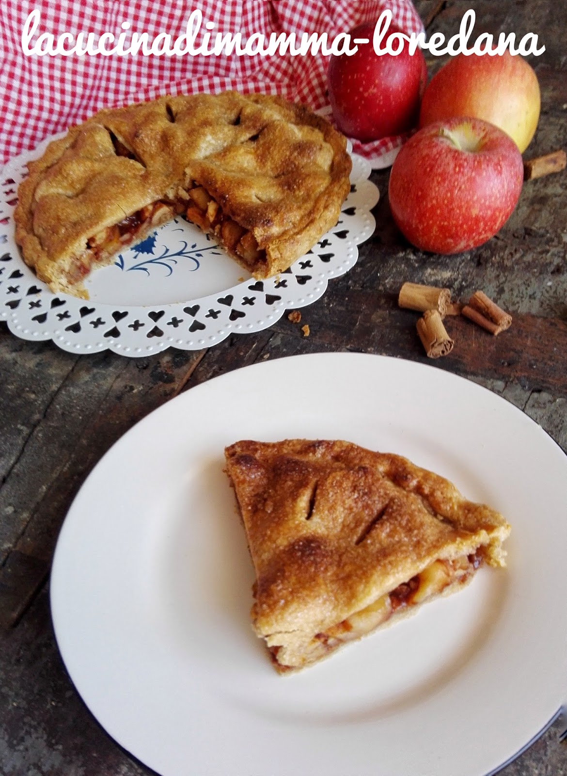 Apple pie , torta di mele n° 44 | la cucina di mamma
