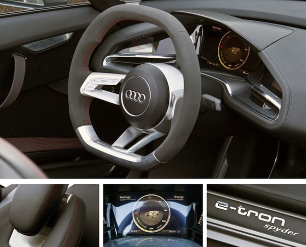 2014 Audi e-tron Spyder car