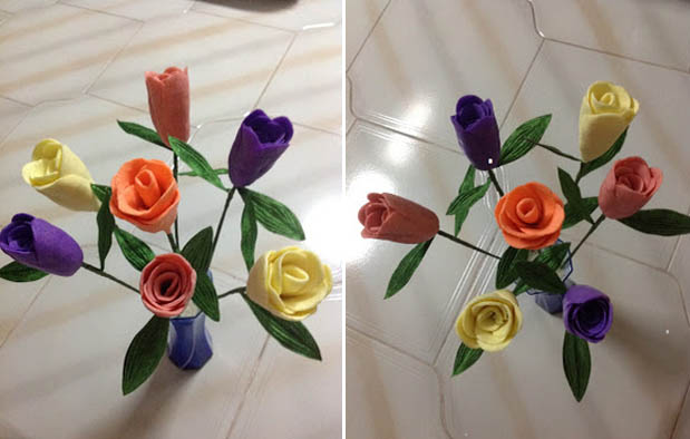 14+ Cara Membuat Kerajinan Bunga Hias, Koleksi Cemerlang!