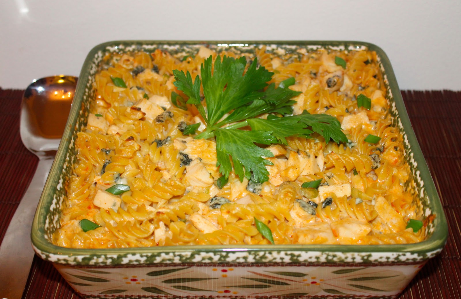 Savory Moments Buffalo chicken macaroni and cheese