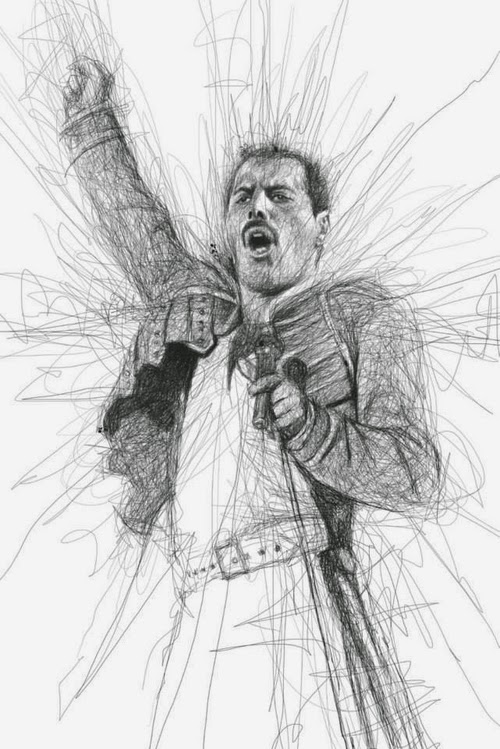 06-Freddie-Mercury-Queen-Malaysian-Artist-Vince-Low-Scribble-Dyslexia-www-designstack-co