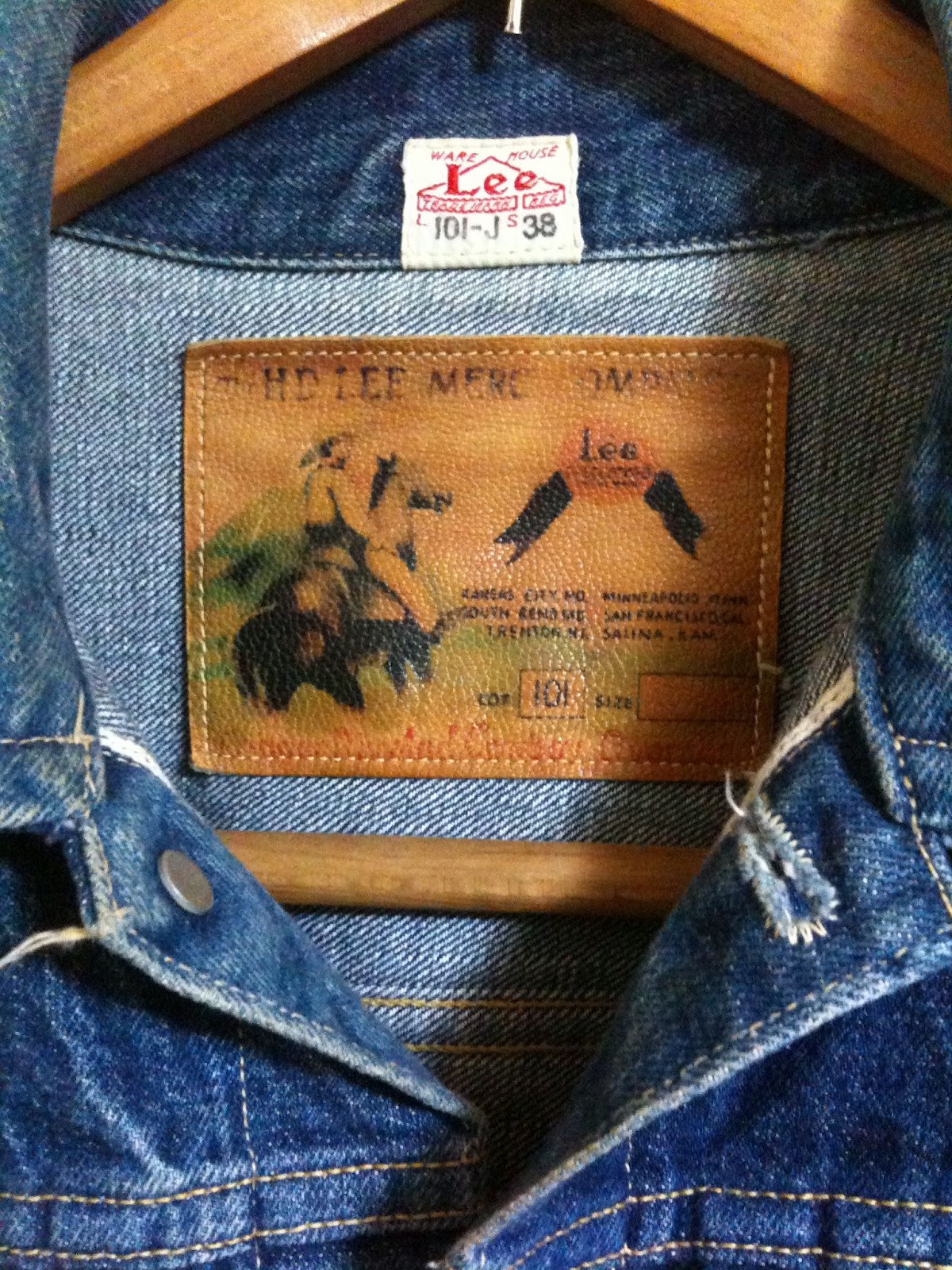 mille plateaux: Lee × Warehouse 101J Cowboy Jacket