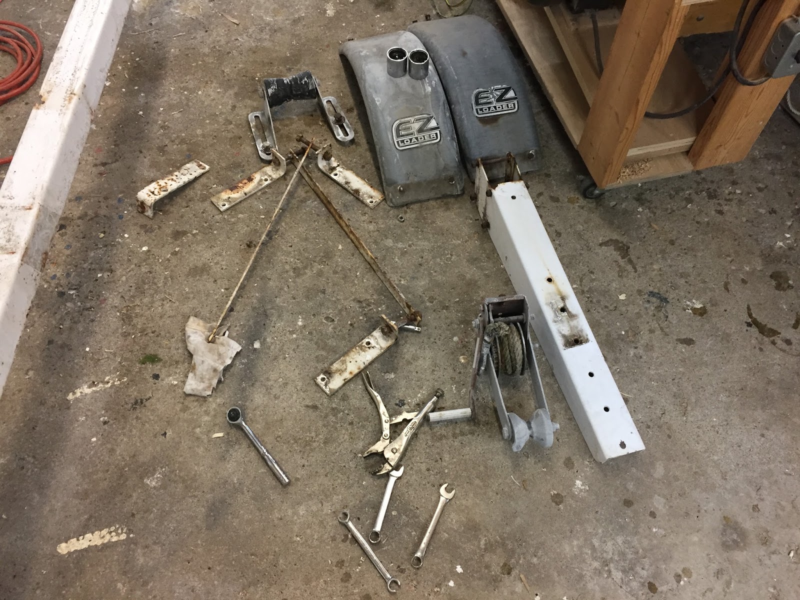 Ravenwood Blog WD40, busted knuckles and progress