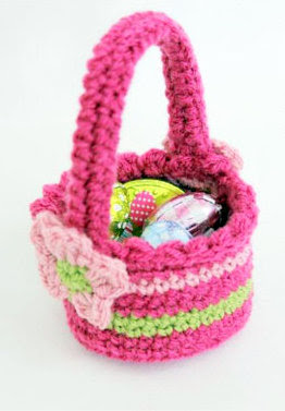 Easter Basket Crochet Pattern Roundup! - AmVaBe Crochet