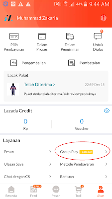 cara membuat akun lazada voucher gratis