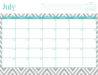 FREEBIE  //  2013 CHEVRON CALENDAR, Oh So Lovely Blog