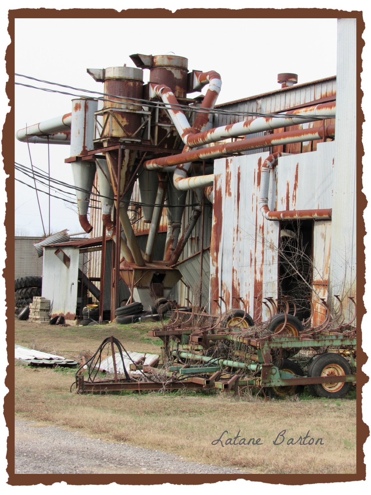 Living Life On Main Street An Old Cotton Gin
