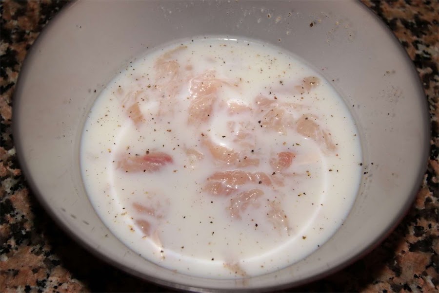 receta de nuggets de pollo paso 1