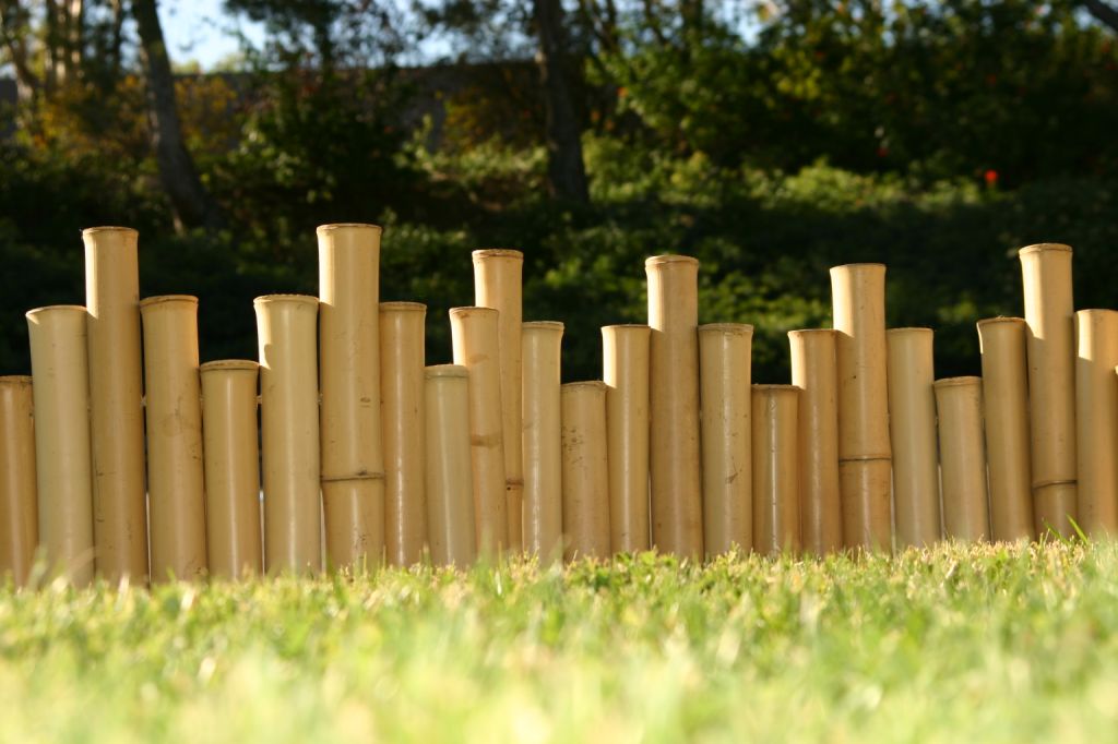 Edging design ideas Bamboo Edging The Perfect Addition to Any Yard