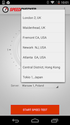 تطبيق Internet Speed Test كامل للأندرويد