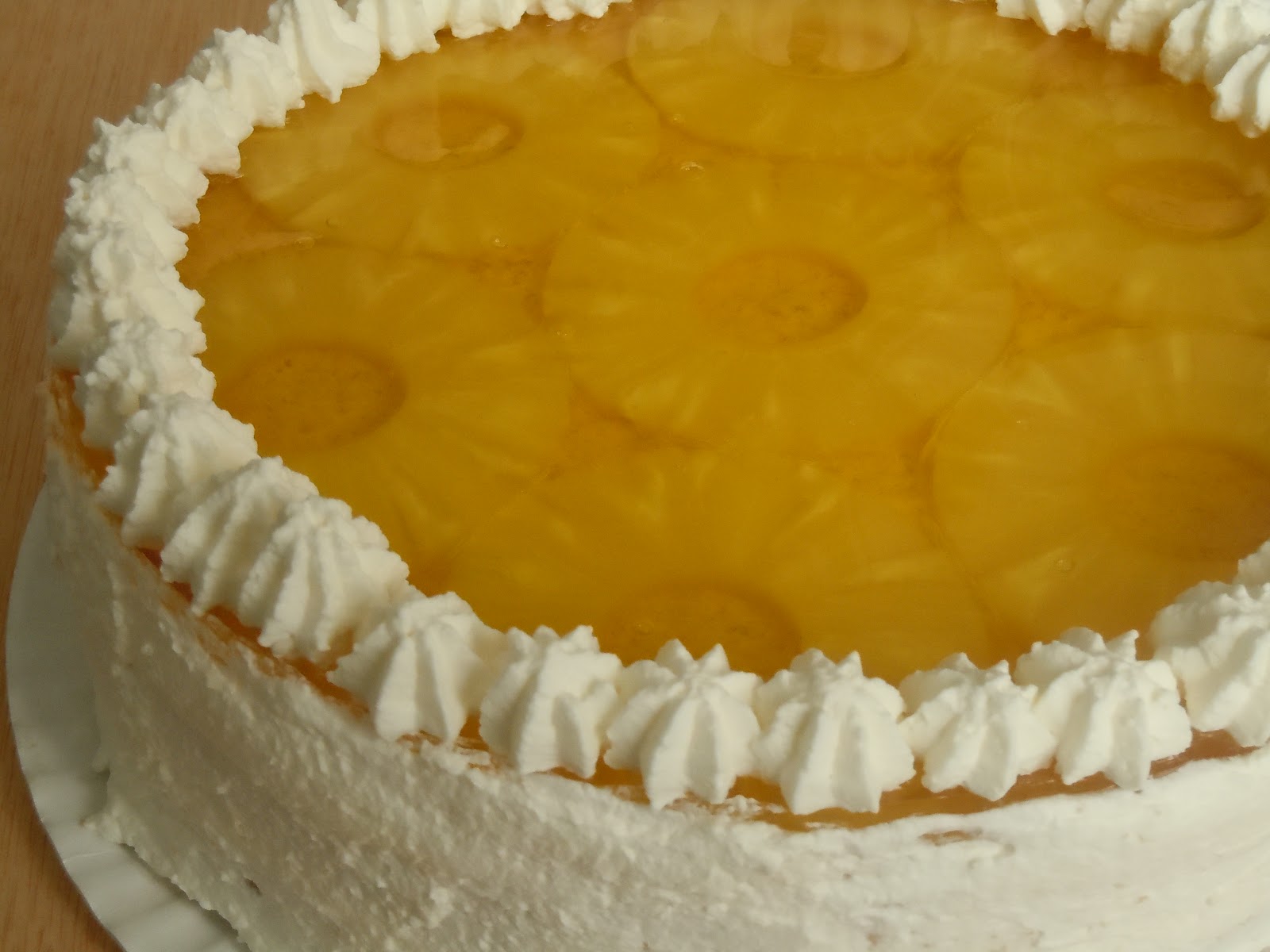 La cocina Diez TARTA DE PIÑA