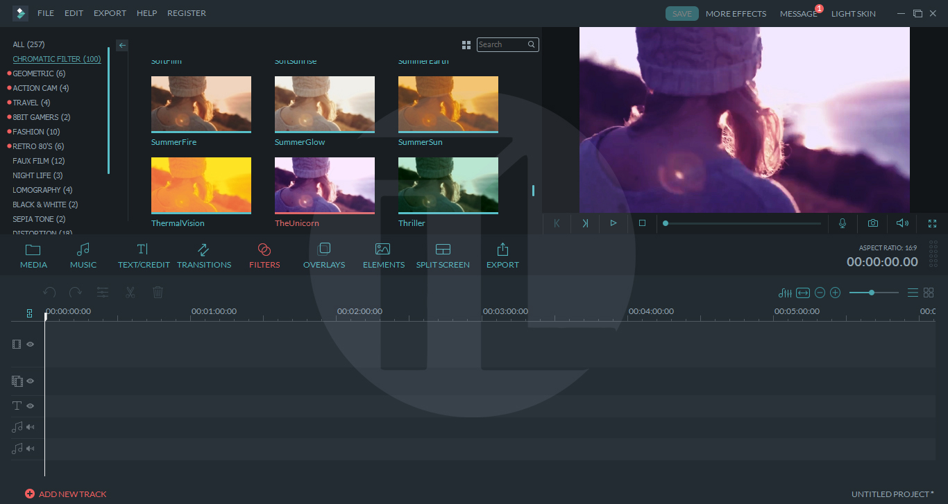 Setting effects