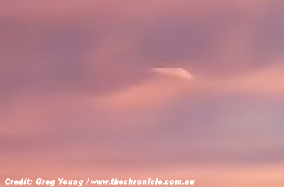 'UFO' Photographed Flying Over Toowoomba Region 6-13-15