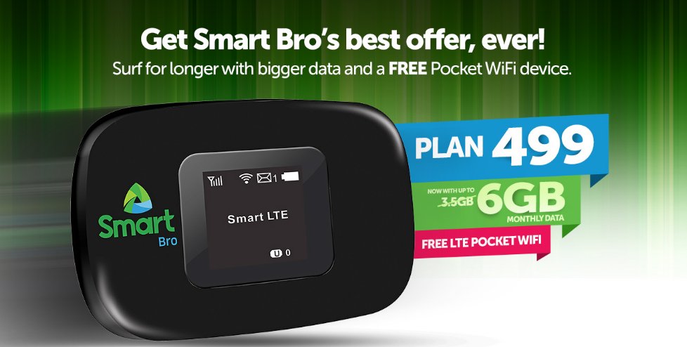 Review: Smart Bro Plan 499 (6GB monthly + FREE LTE pocket ...