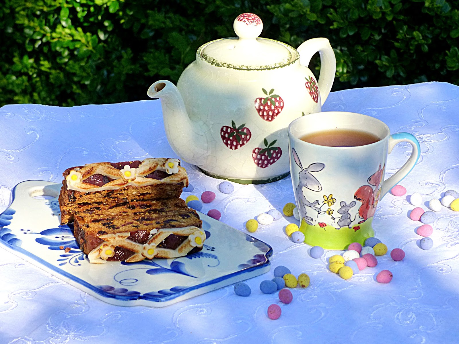Chez Maximka Hot Cross Bun tea from Bluebird Tea Co