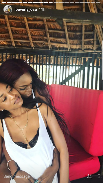 3 Erm, wait is Beverly Osu now into women? Shares video of herself kissing her 'girlfriend' (photos)