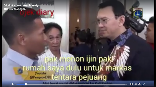 "Pak Mohon Ijin Pak"