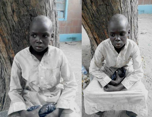 BOY BOKO HARAM SUICIDE BOMBER