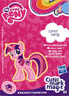 My Little Pony Wave 12 Lucky Swirl Blind Bag Card